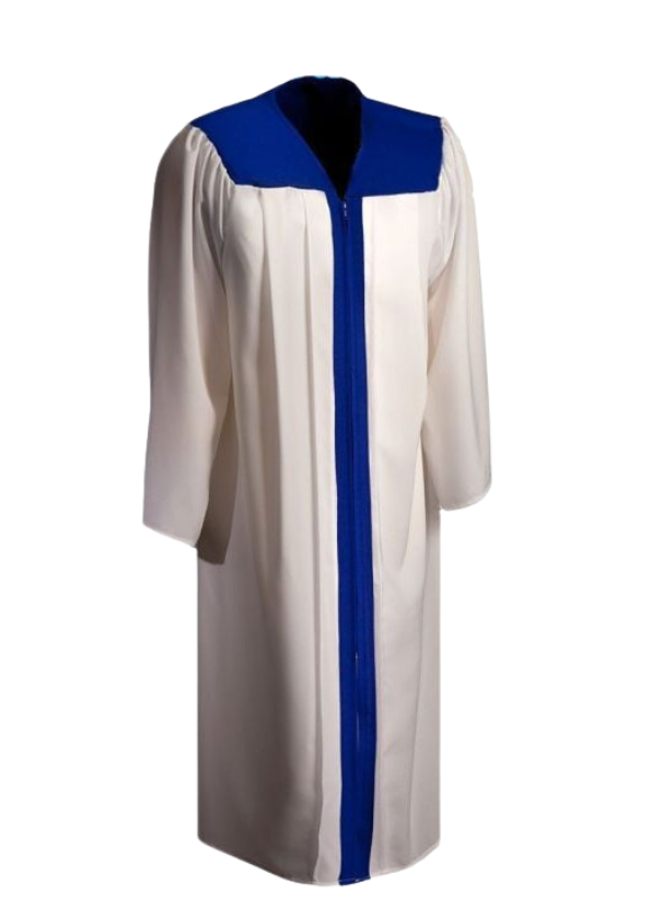 toge bicolor blanche et bleue