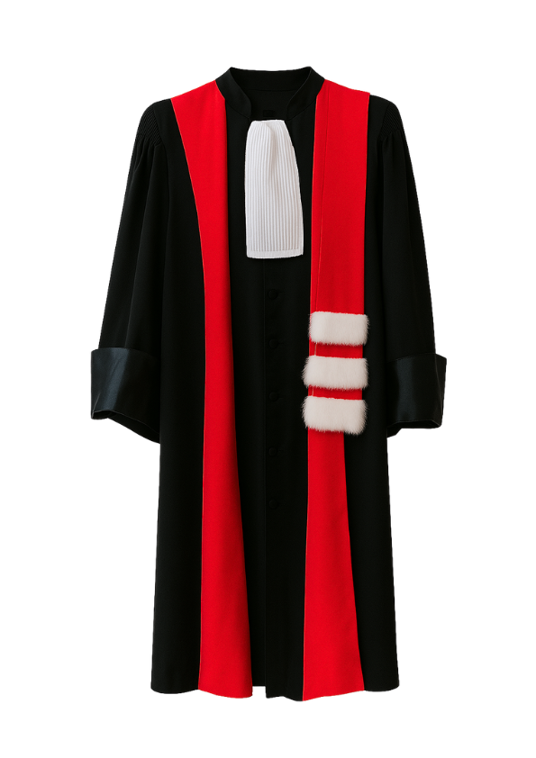 Robe – Maître de Conférences en Droit, Economie et Gestion – Rouge
