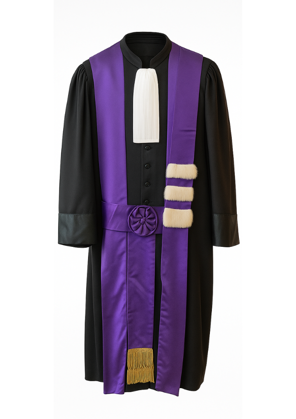 Robe – Maître de Conférences en théologie – Violette